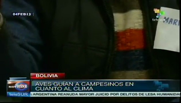 Indígenas y campesinos bolivianos comparten experiencia