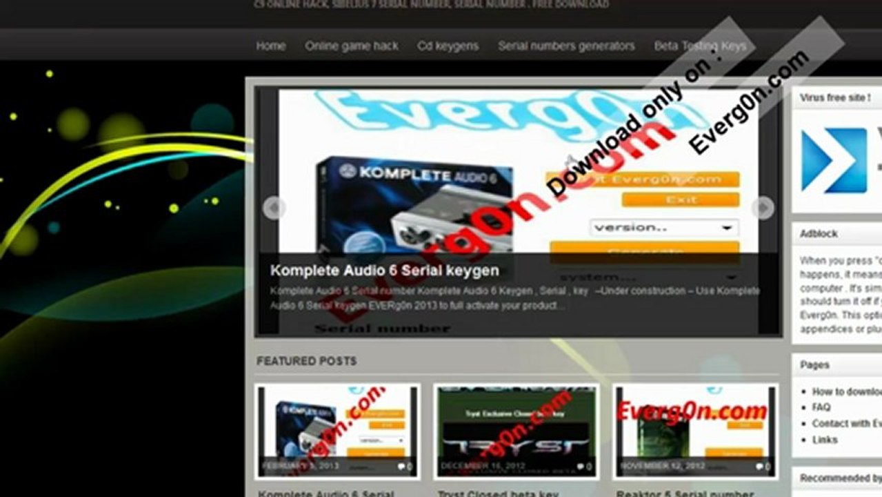 Komplete Audio 6 Serial keygen