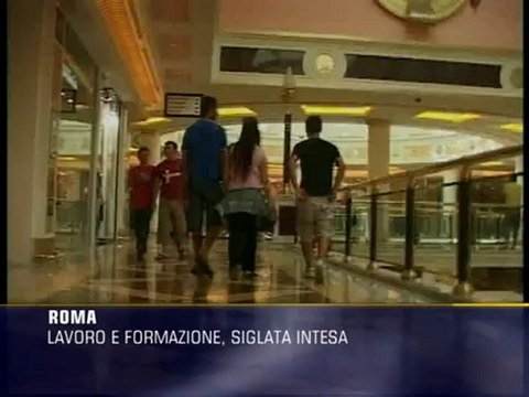 Lavoro e formazione, accordo in Campidoglio