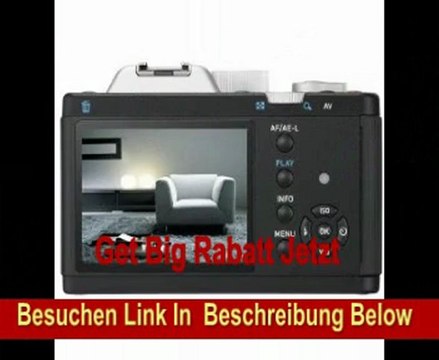 Pentax K-01 SLR Digital Kamera (16 Megapixel, 4-fach opt. Zoom, 7,6 cm (3 Zoll) Display, Full-HD Video, bildstabilisiert) inkl. 18-55mm und 50-200mm schwarz