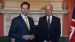US Vice President Biden meets UK Deputy PM Clegg