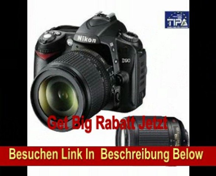 D90 kit 18-55 + 55-200 (Kit mit Linse 18-55 VR + 55-200 DX VR)