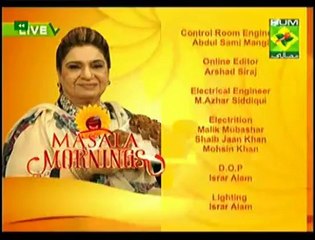 Masala Mornings with Shireen Anwar - 5th February 2013 - Part 3