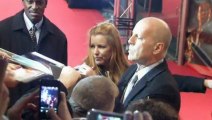 Bruce Willis gets steamy with his wife on the red carpet
