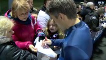 L'entraînement des Bleus avant France - Allemagne