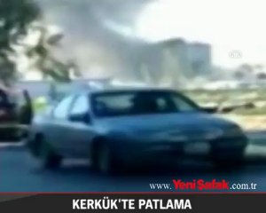 İşte Kerkük'teki patlamanın görüntüleri