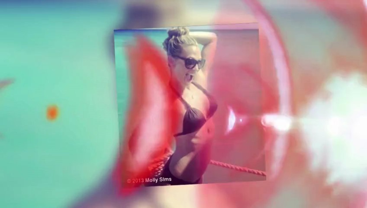 Molly Sims im Bikini