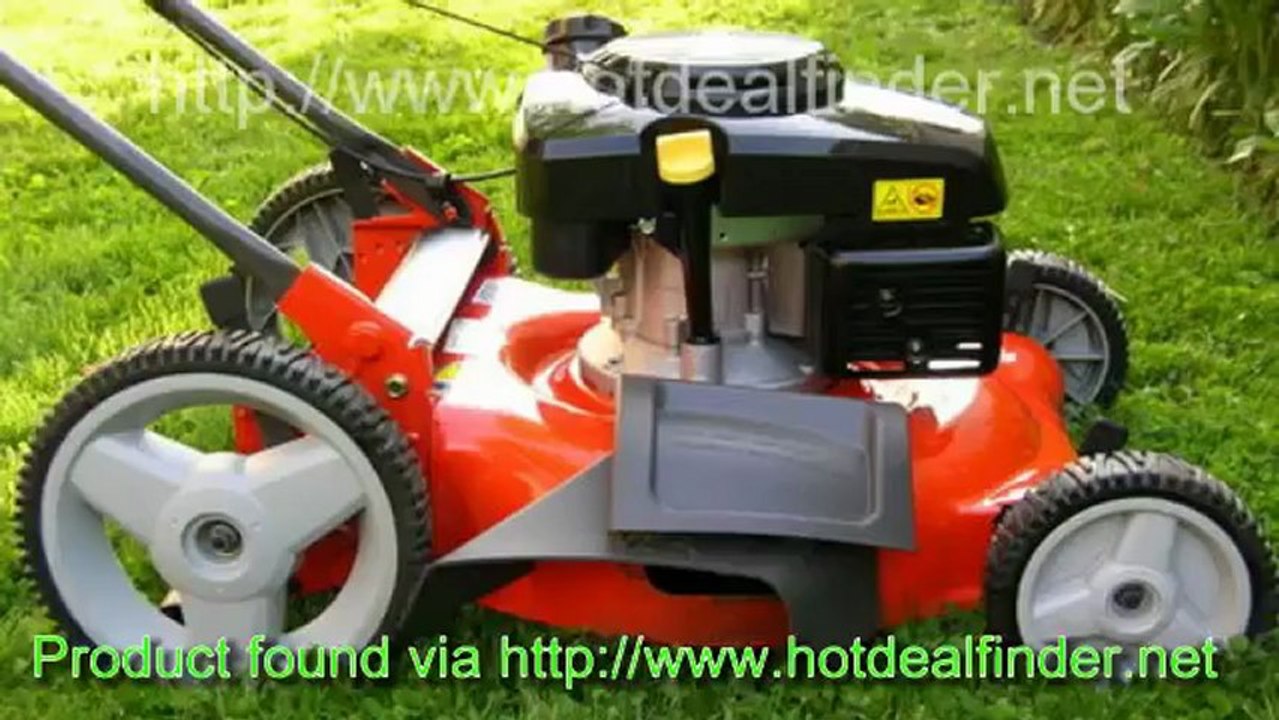 Husqvarna 6021P 21-Inch 149cc Kohler XT-6 Gas Powered 3-N-1 Push Lawn Mower With High Rear Wheels