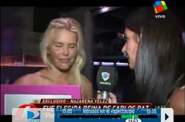 Pronto.com.ar Nazarena sobre Gonzalo