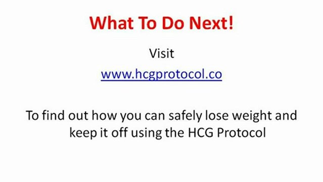 HCG Diet Protocol - Dr. Oz's Views on the HCG Diet Protocol - Part 3