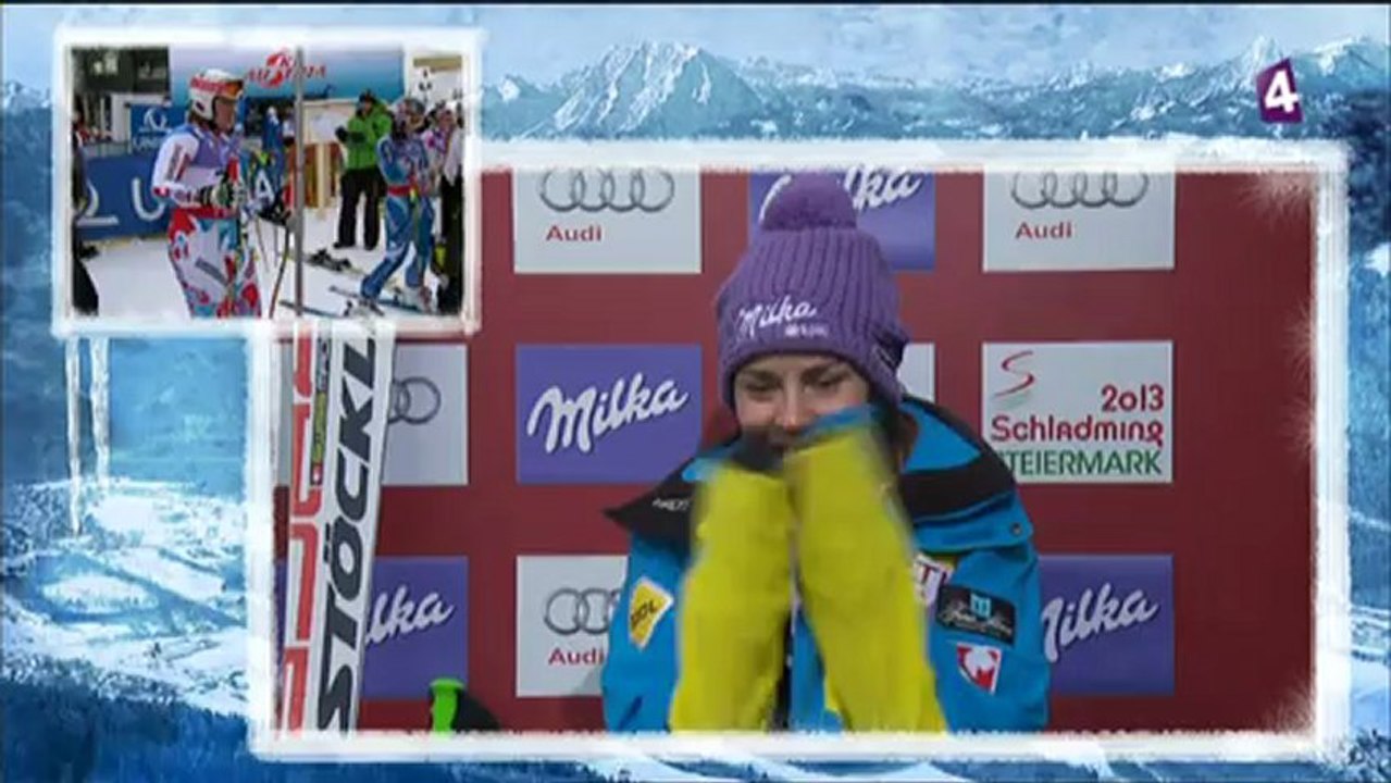 Schladming 2013 Super G féminin Julia Mancuso