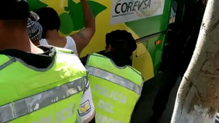 Spectaculaire contrôle routier a Mexico