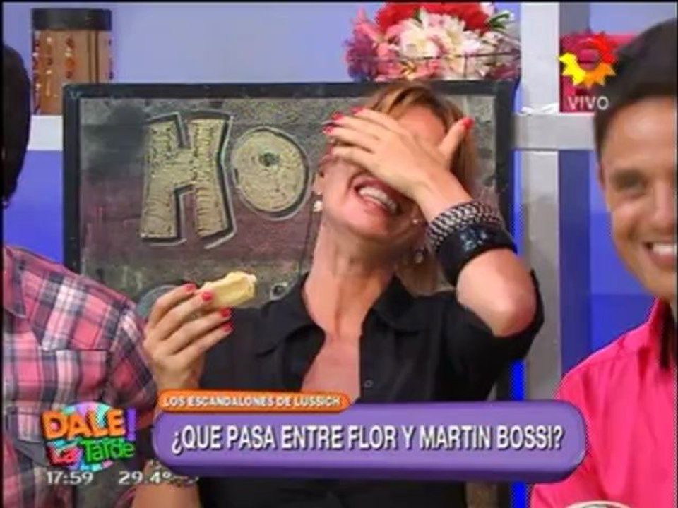 Pronto.com.ar Flor Peña y Martín Bossi, ¿romance