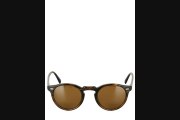 Oliver Peoples  Gregory Peck Rounded Acetate Sunglasses Spring Fashion Weeks 2013
