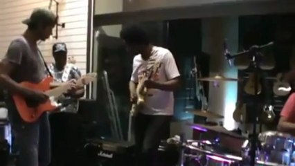 VERNON NEILLY & GREG HOWE BLUES JAM WITH P.A.R. IN BRAZIL