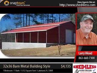 metal building - 32x26 Barn Style Metal Building