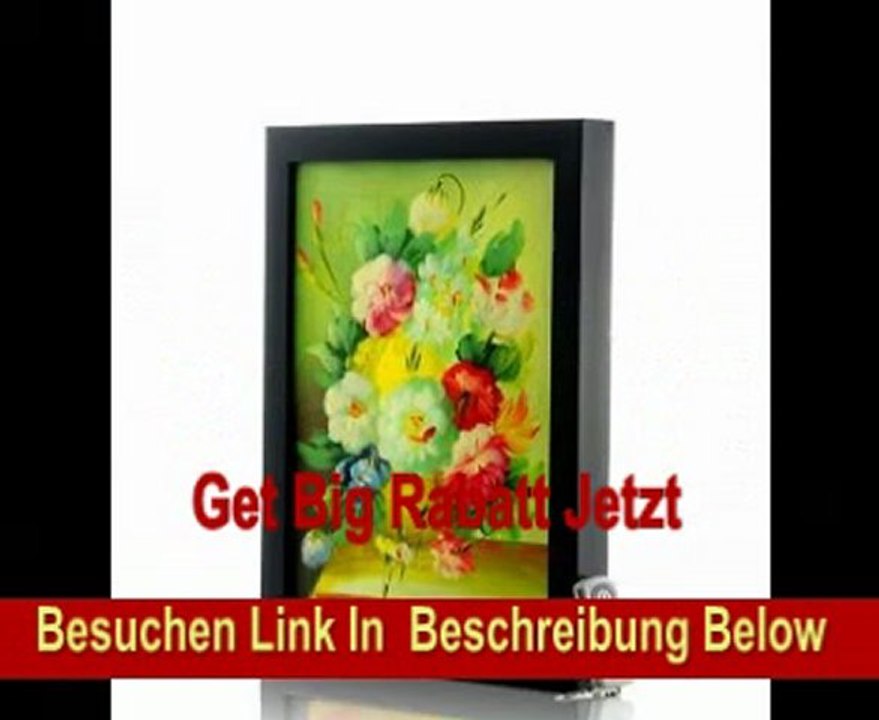 Spycam im Bild von Kingdiscount, Videostart mit Fernbedienung, Bild mit integrierter Kamera, getarnte Kamera im Ölgemälde, Spionagekamera, Camcorder, Minikamera mit Ton, für Windows und Mac inkl. USB-Kabel und Fernbedienung