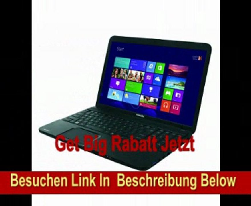 Toshiba Satellite C850-1E7 39,6 cm (15,6 Zoll) Notebook (Intel Core i3 2312M, 2,1GHz, 4GB RAM, 500GB HDD, Intel HD 3000, DVD, Win 8)