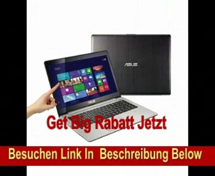 Asus VivoBook S400CA 35,6 cm (14 Zoll) Ultrabook (Intel Core i5 3317U, 1,7GHz, 4GB RAM, 500GB HDD, 24GB SSD, Intel HD 4000, Touchscreen, Win 8)