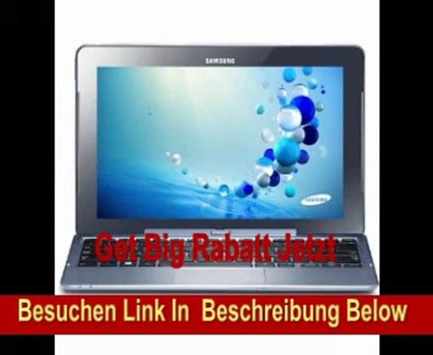 Samsung Ativ Smart PC 500T1C-H02 26,5cm (11,6 Zoll) Notebook (Intel Atom Z2760, 1,5 GHz, 3G, 2GB RAM, 64GB Flashspeicher, Intel SGX545,Touchscreen, Win 8) metall blau inkl. Tastatur und Pen