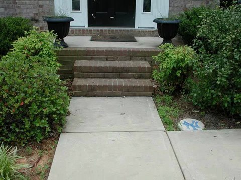 Pressure Washing Charlotte, To Days Work 2/120/2013