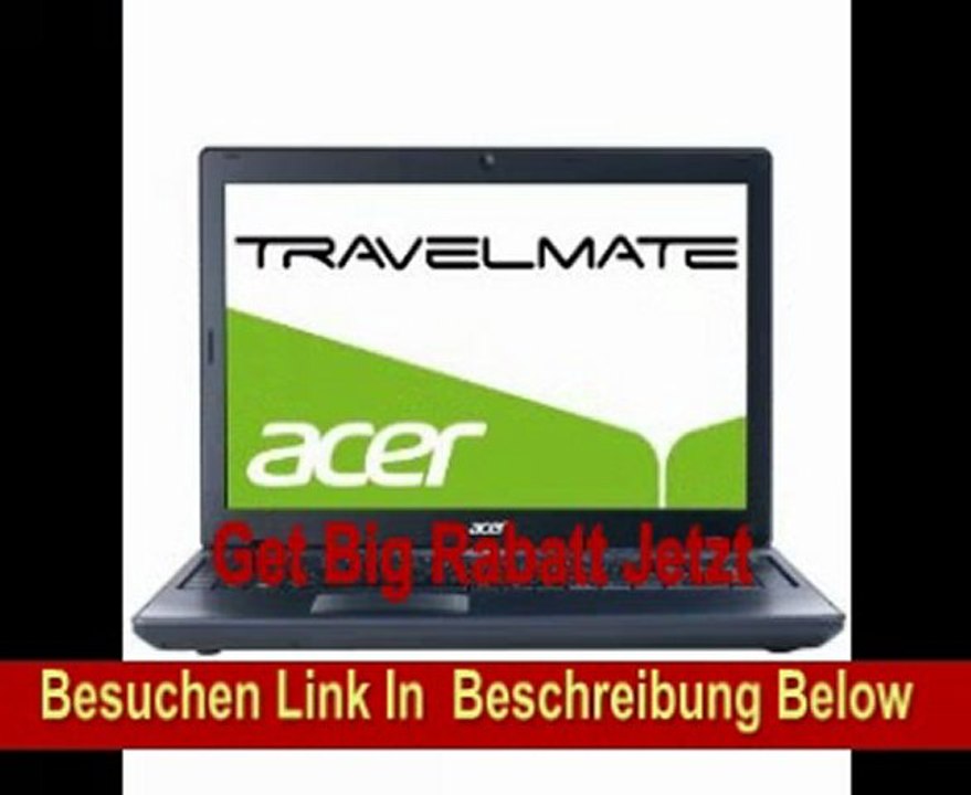 Acer TravelMate 5744-384G50Mnkk 39,6 cm (15,6 Zoll non Glare) Notebook (Intel Core i3 380M, 2,5GHz, 4GB RAM, 500GB HDD, Intel HM55, DVD, Win 7 HP)
