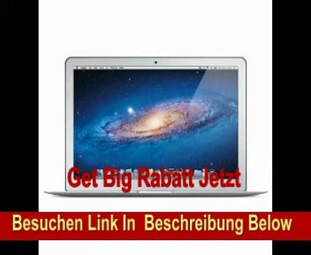 Apple MacBook Air MD232D/A 33,8 cm (13,3 Zoll) Notebook (Intel Core i5, 1,8GHz, 4GB RAM, 256GB Flashspeicher, Intel HD 4000, Mac OS)