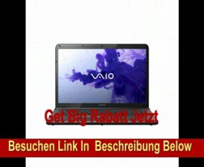 Sony Vaio SVE1712V1EB.G4 43,9 cm (17,3 Zoll) Notebook (Intel Core i7 3632QM, 2,2GHz, 6GB RAM, 750GB HDD, Radeon HD 7650M, DVD, Win 8) schwarz