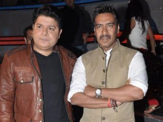 Ajay On The Sets Of Nach Baliye