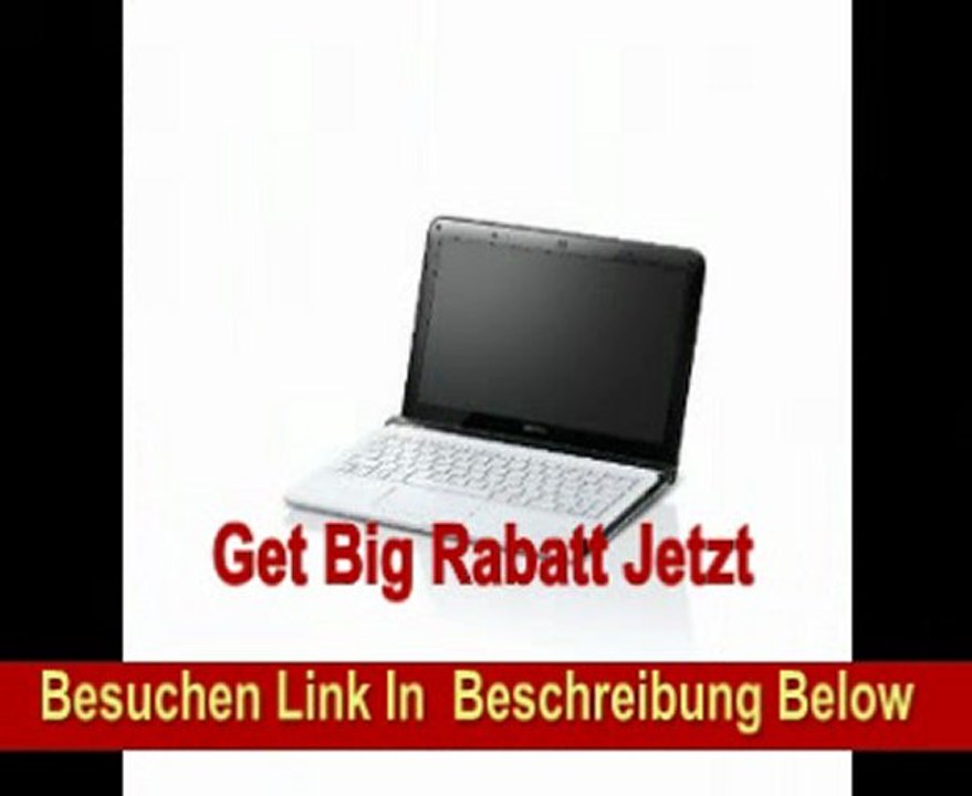Sony Vaio SVE1111M1EW 29,5 cm (11,6 Zoll) Notebook (AMD E2 1800, 1,7GHz, 4GB RAM, 500GB HDD, Radeon HD 7340, Win 7 HP), weiß