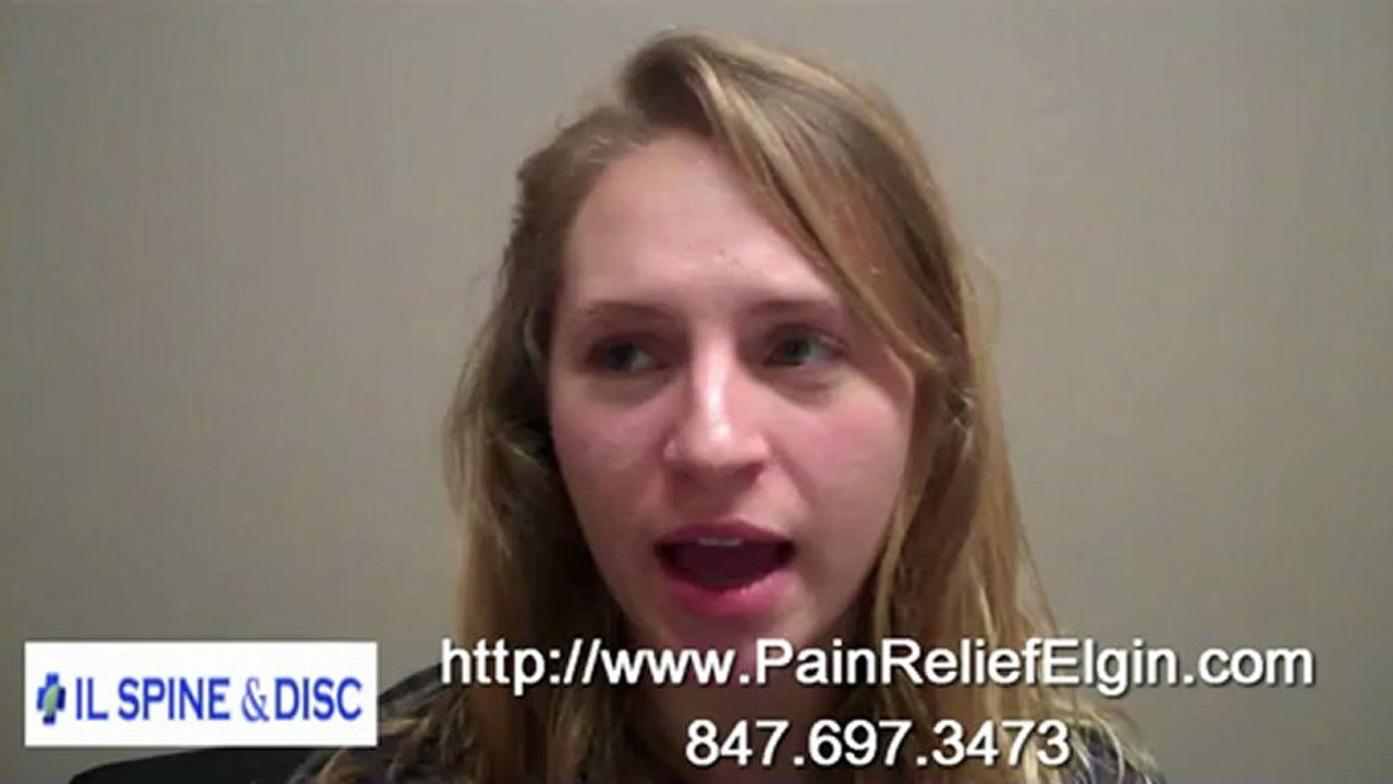 Cami on Her Deep Tissue Massage of IL Spine and DISC