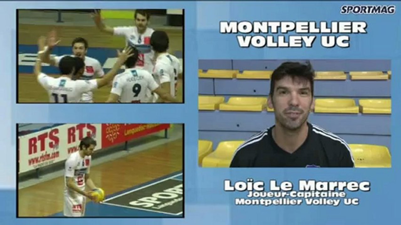 SPORTMAG Jean-Pierre Moure Montpellier Agglomération Volley UC