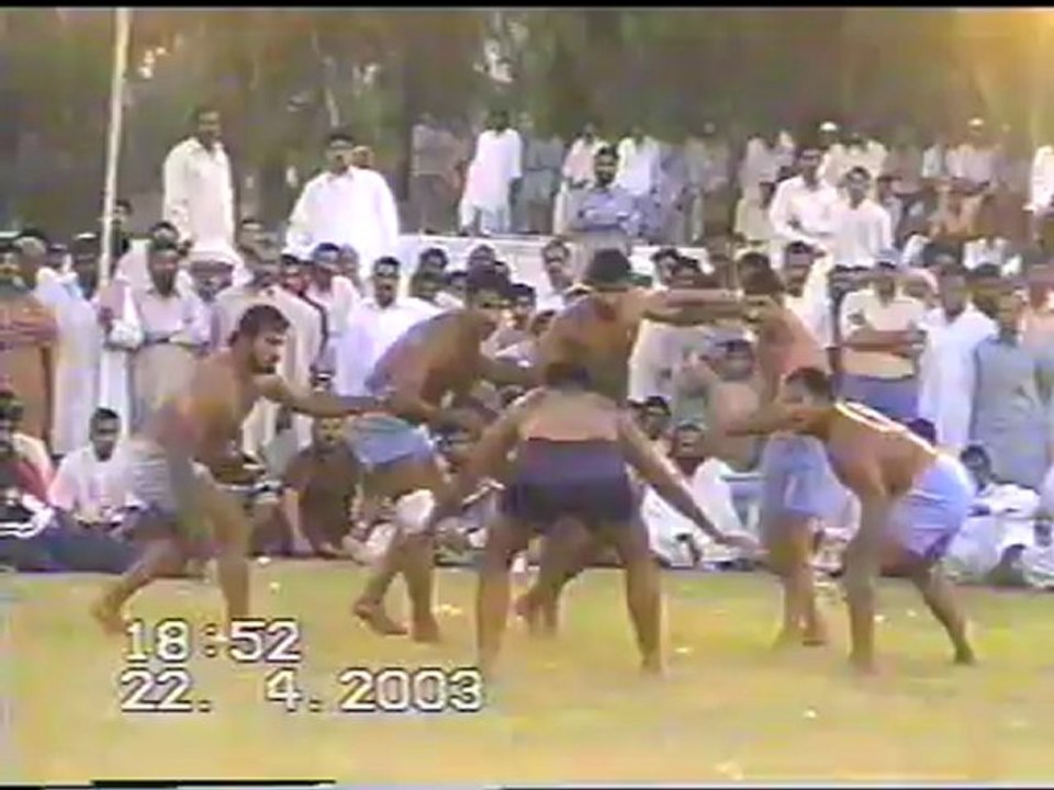 wapda vs police kabaddi 2003 part 2