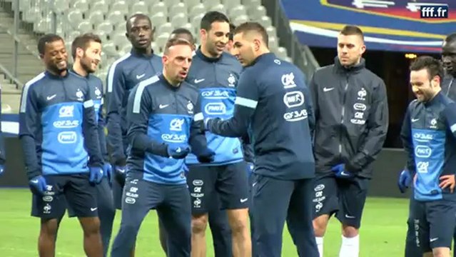 Franck Ribéry en itw pour FFF TV