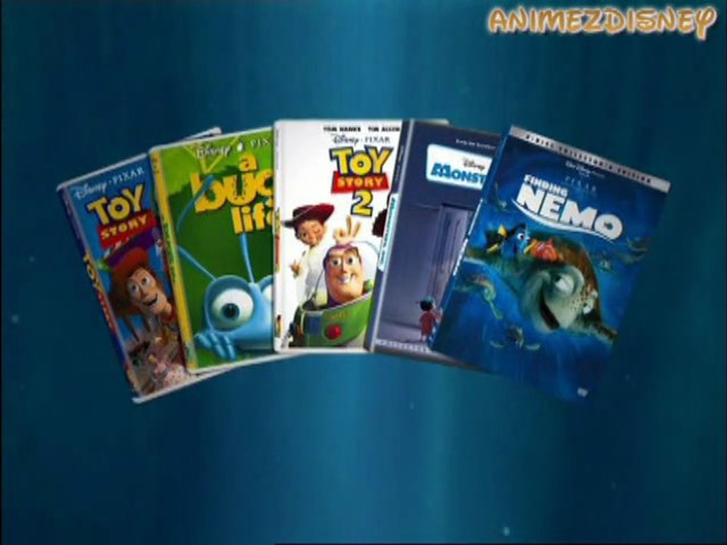 Bande annonce dvd Pixar - Vidéo Dailymotion
