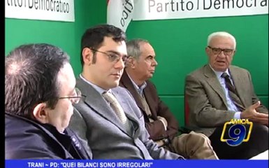 Trani | PD: "Quei bilanci sono irregolari"