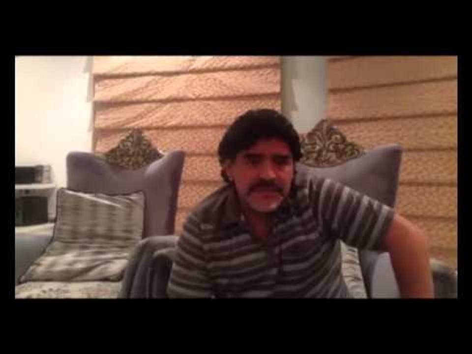 Napoli -- Maradona: "Voglio tornare a Napoli libero" (05.02.13)