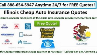 Cheap Illinois Auto Insurance - 24/7 Free Quotes by Phone