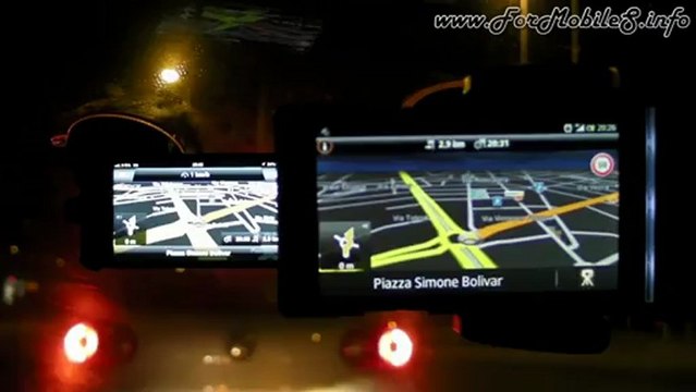 Comparativa Android VS iOS - Demo Garmin NAVIGON (Xperia S & iPhone 5)