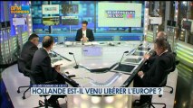 Hollande est-il venu libérer l’Europe ? - 5 février - BFM : Les décodeurs de l'éco 5/5