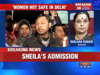 "Women not safe in Delhi" - Sheila Dikshit.