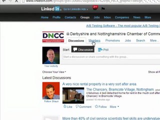 Using LinkedIn To Invite Visitors To BNI