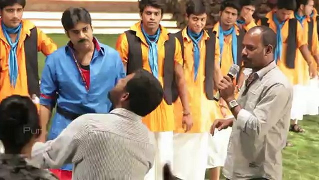 Pillani Choosthe Song Making - Cameraman Gangatho Rambabu