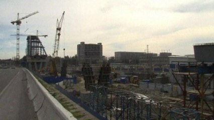 Russia exploiting workers at Olympic venue - report