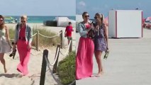 Bikini-Clad Kelly Brook Soaks Up the Sun in Miami