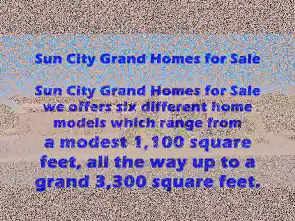 Sun City Grand Real Estate - Find real estate & homes for sale in Sun City Grand.