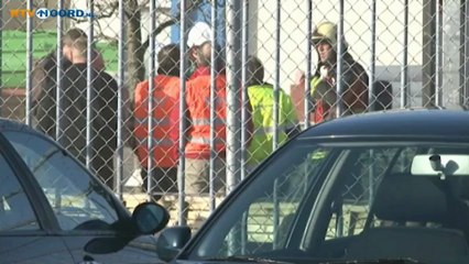 Brand in loods Bollegraaf Appingedam - RTV Noord