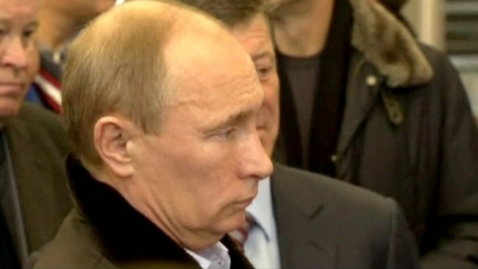 Putin inspects Olympic site
