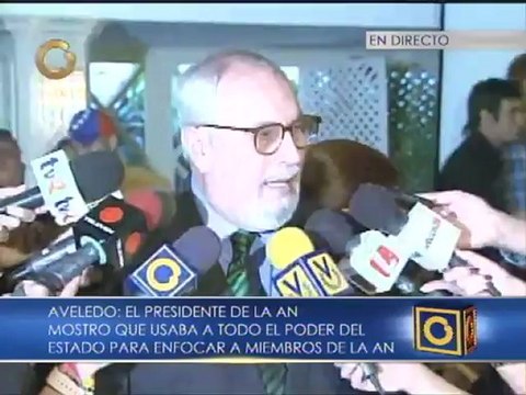 Aveledo sobre denuncias de corrupción contra PJ: Diosdado Cabello presentó más insultos que pruebas