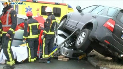 Twee gewonden bij ongeluk Kielerbocht - RTV Noord